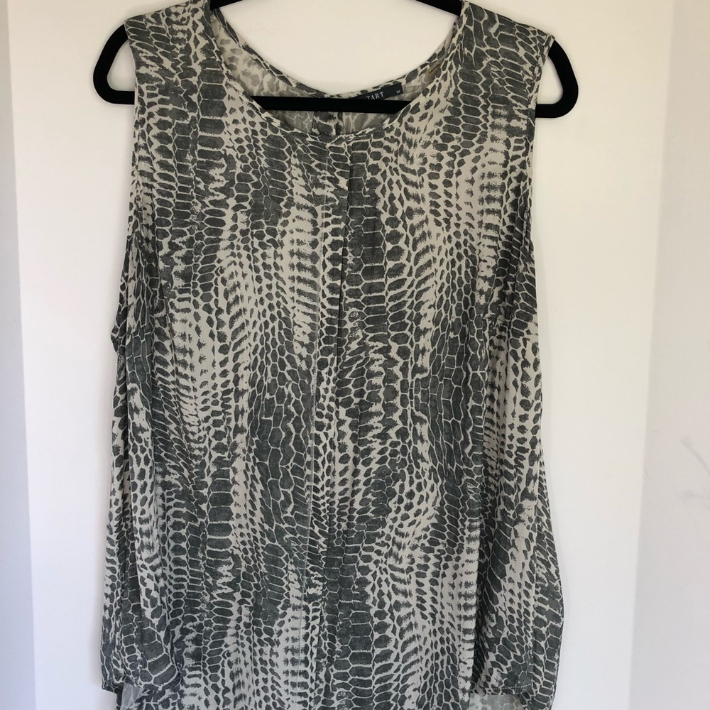 Tart Sleeveless Blouse, Size 2X